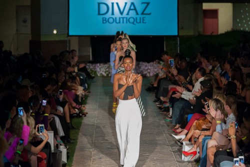 Jenesis Laforcarde and Dolcessa and Divaz Boutique Spring into Fashion 2014
