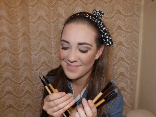 makeup brush tutorial eye makeup pic