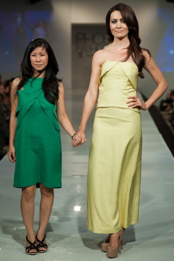 DPC by Dora Yim designer Tiffany Tank model Phoenix Fashion Week 2013