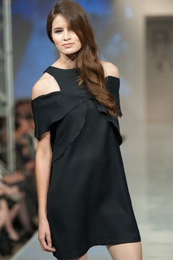 DPC by Dora Yim moving sleeves dress Phoenix Fashion Week 2013