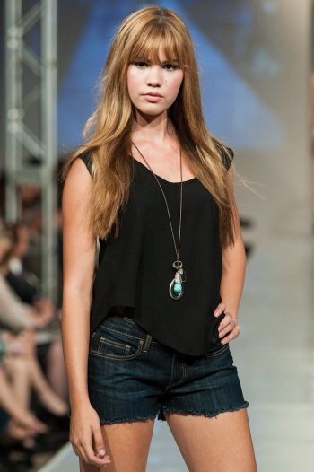 JHaus cutoff shorts Kenzie Kenzie Salomonson Phoenix Fashion Week 2013