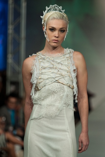 Phoenix Fashion Week 2013 emerging designer Michelle Hebert finale look
