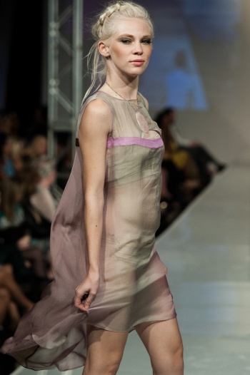 Stephanie Gentry Phoenix Fashion Week 2013 flowy dresses runway show