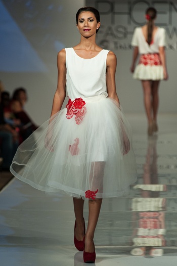 Trang Nyugen feminine collection Phoenix Fashion Week 2013