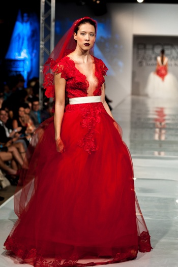 Trang Nyugen finale look Phoenix Fashion Week 2013