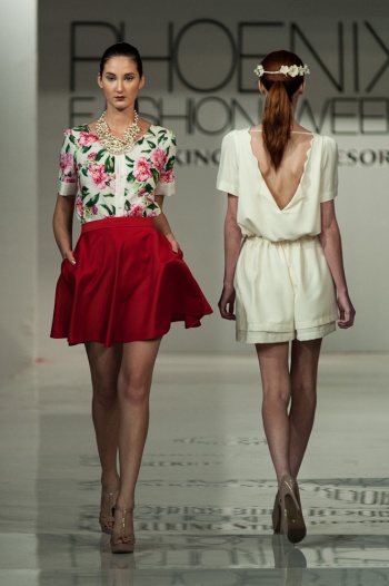 Trang Nyugen Phoenix Fashion Week 2013 emerging designer